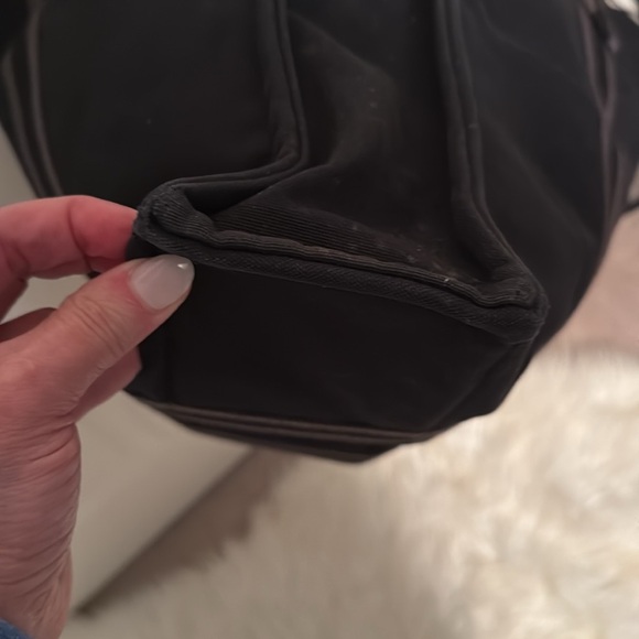 HERMES BLACK TOILE FOURRE TOUT HOLDALL MM CANVAS TOUT 16.5 X 12.5 X 4 - Picture 11 of 12